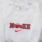 Lightning McQueen x Nike Cartoon Embroidered Sweatshirt – Disney Car Shirt