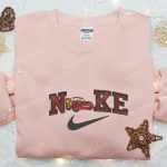 Disney Characters Embroidered Sweatshirt Lightning Mcqueen x Nike Nike Inspired Shirt