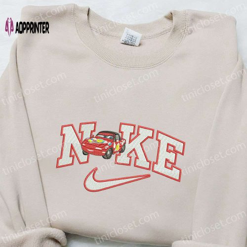 Monkey D Luffy x Nike Anime Embroidered Sweatshirt: One Piece Straw Hat Shirt Nike Inspired