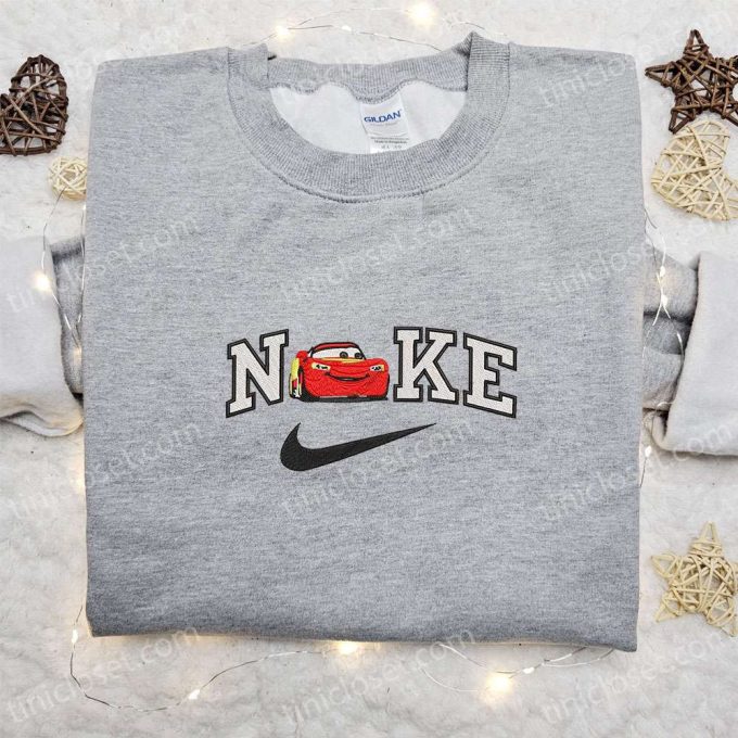 Lightning McQueen x Nike Cartoon Sweatshirt & Disney Characters T-shirt – Best Birthday Gift Ideas