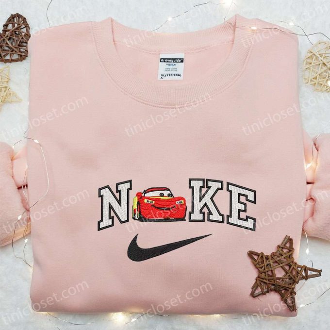 Lightning McQueen x Nike Cartoon Sweatshirt & Disney Characters T-shirt – Best Birthday Gift Ideas