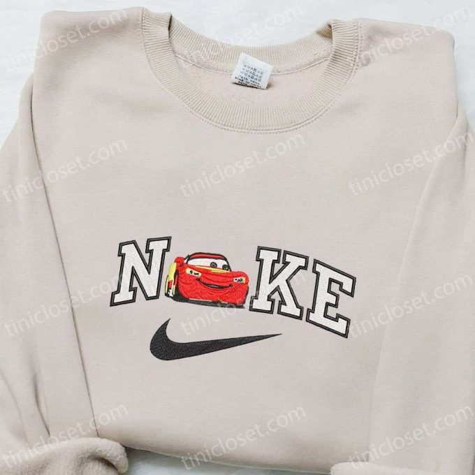 Lightning McQueen x Nike Cartoon Sweatshirt & Disney Characters T-shirt – Best Birthday Gift Ideas