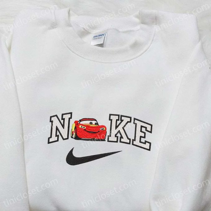 Lightning McQueen x Nike Cartoon Sweatshirt & Disney Characters T-shirt – Best Birthday Gift Ideas