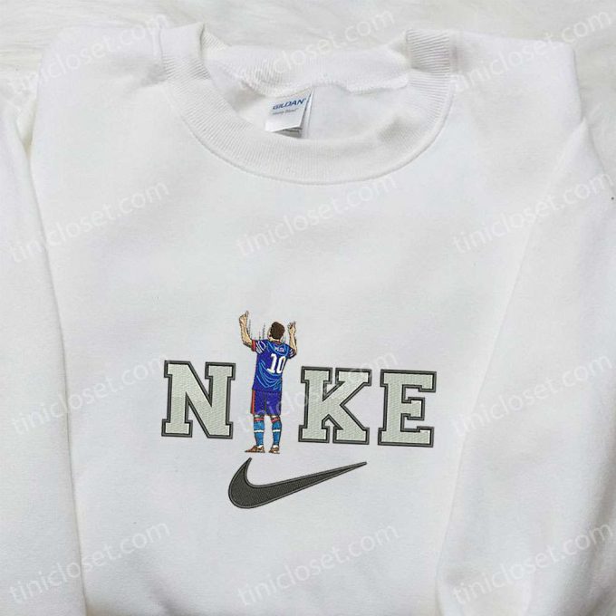 Lionel Messi x Nike Embroidered Shirt & Hoodie: Sporty Celebrity Fashion