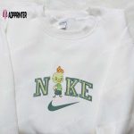 Little Chicken x Nike Cartoon Embroidered Shirt: Disney Characters & Nike Inspired Design