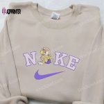 Lola Bunny x Nike Embroidered Hoodie & Looney Tunes Shirt: Nike Inspired Embroidery