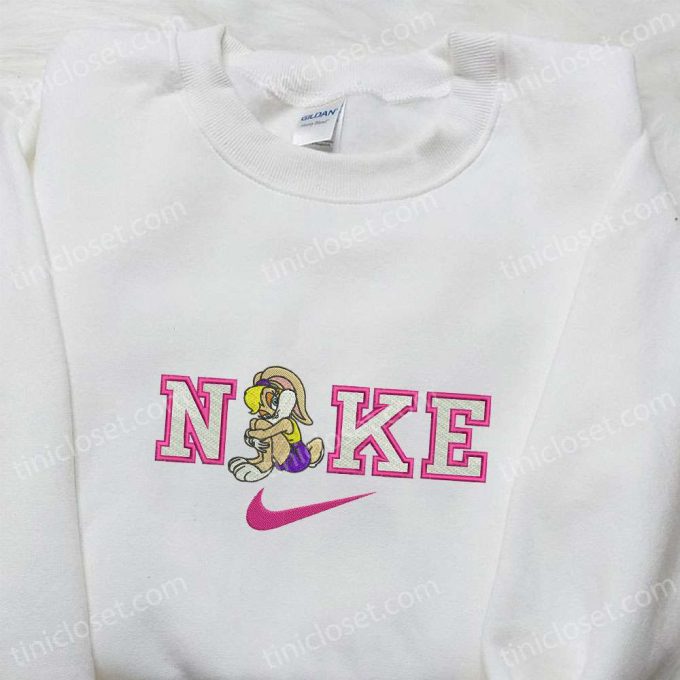 Disney Characters Embroidered Hoodie: Lola x Nike Cartoon Sweatshirt Perfect Birthday Gift Ideas