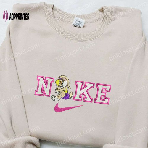 Disney Characters Embroidered Sweatshirt: Angel Love x Swoosh Cartoon Hoodie Perfect Valentine s Day Gift