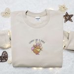 Disney Characters Embroidered Shirt & Hoodie – Perfect Cartoon Gift Idea!