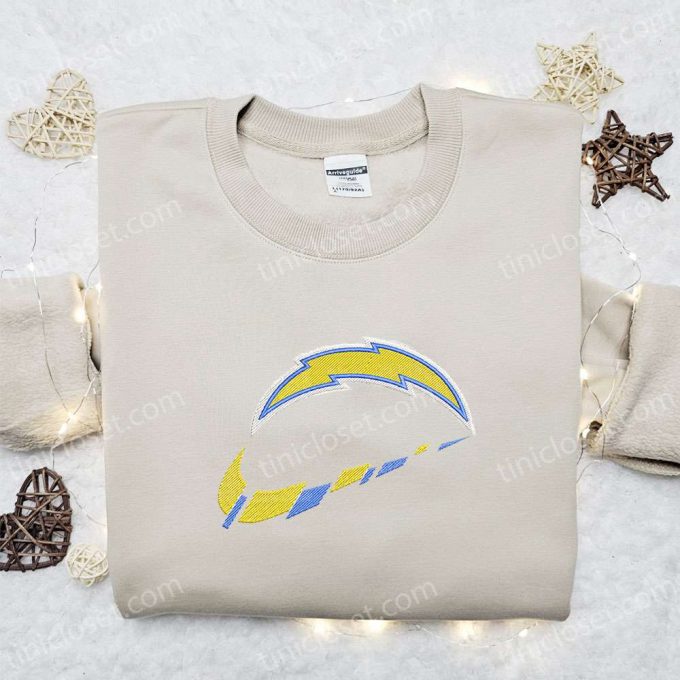 Los Angeles Chargers Nike Swoosh Shirt & NFL Sports Hoodie – Perfect Gift Idea!