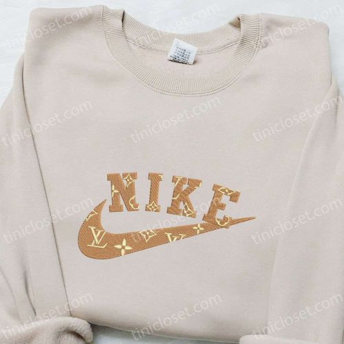 Louis Vuitton x Nike Embroidered Hoodie & Shirt: Best Birthday Gift Ideas