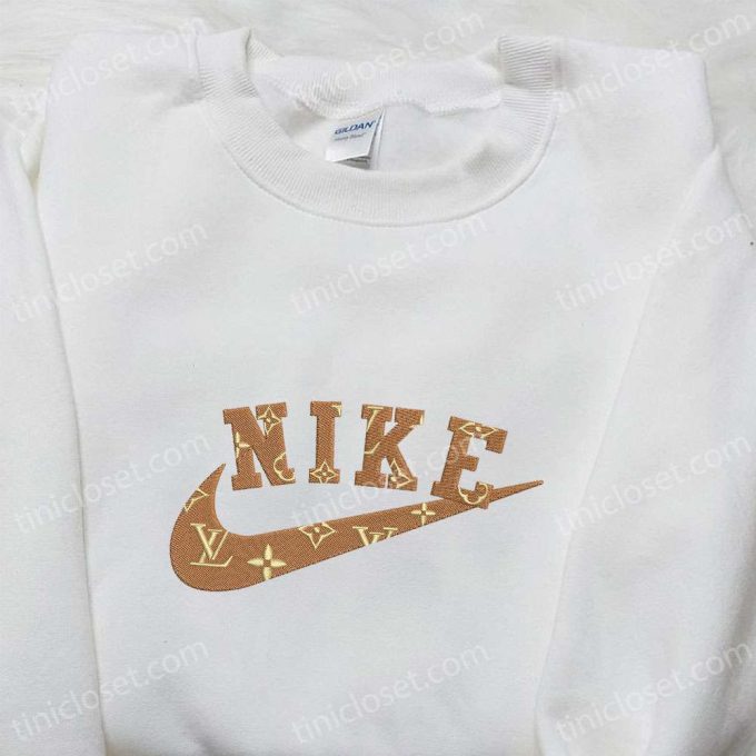 Louis Vuitton x Nike Embroidered Hoodie & Shirt: Best Birthday Gift Ideas