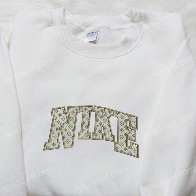 Louis Vuitton x Nike Embroidered Shirt: Best Nike Inspired Birthday Gift