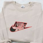 Lu Bu x Nike Anime Hoodie Record of Ragnarok & Inspired Embroidered Shirts