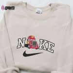 Mack Truck x Nike Cartoon Sweatshirt Disney Characters Embroidered T-shirt: Best Family Gift Ideas