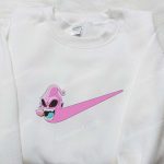 Majin Boo x Nike Swoosh Anime Hoodie & Dragon Ball Embroidered Shirt Nike-inspired Apparel