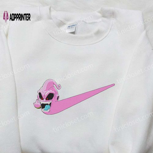 Ikoma x Nike Swoosh Anime Hoodie & Koutetsujou Embroidered Shirt – Unique Nike Inspired Apparel