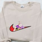 Anime Embroidered Hoodie: Majin Buu x Nike + Dragon Ball & Nike Inspired Shirts