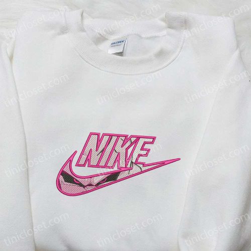 Majin Buu x Nike Anime & Dragon Ball Embroidered Shirt: Unique Nike Inspired Design