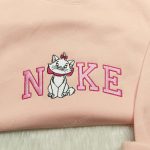 Marie Cat Nike Embroidered Sweatshirt & Disneyland Family Shirts: Nike Inspired Hoodie