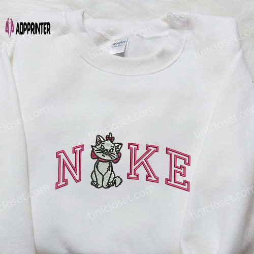 Stylish Marshall x Nike Embroidered Sweatshirt PAW Patrol Cartoon & Nike Inspired Shirt