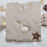 Animal Embroidered Shirt: Marry Me Silly Goose Perfect for Valentine s Day