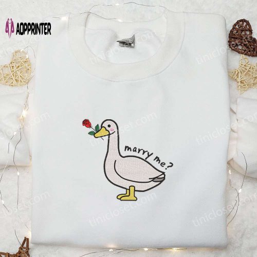 Honkus Ponkus Halloween Silly Goose Embroidered Shirt – Fun Animal Halloween Shirt