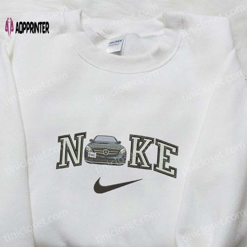 Mercedez x Nike Embroidered Hoodie & Transportation Shirt – Unique Nike Inspired Designs