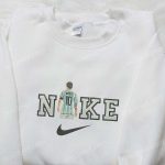 Nike Messi Embroidered Hoodie & Celebrity Shirt: Stylish Nike-Inspired Attire