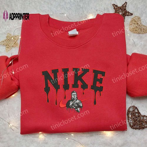 Personalized Nike Embroidered Sweatshirt: Unique Gift for Family