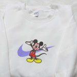 Disney x Nike: Mickey Mouse Embroidered Hoodie & Cartoon Shirt Nike Inspired Characters