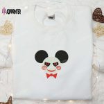 Embroidered Mickey x Jigsaw Shirt: Funny & Cool Halloween Design