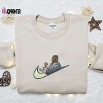 Mike Tyson x Nike Embroidered Shirt Hoodie and T-Shirt – Celebrity Sports Apparel