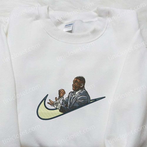 Mike Tyson x Nike Embroidered Shirt Hoodie and T-Shirt – Celebrity Sports Apparel