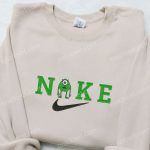 Mike Wazowski x Nike Embroidered Shirt & Hoodie – Custom Disney Characters Apparel