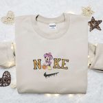 Minnie Cowboy x Nike Embroidered Sweatshirt: Best Halloween Gift Walt Disney Characters Shirt