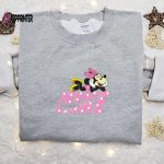 Minnie Mouse x Nike Cartoon Embroidered Shirt: Customized & Perfect Family Gift