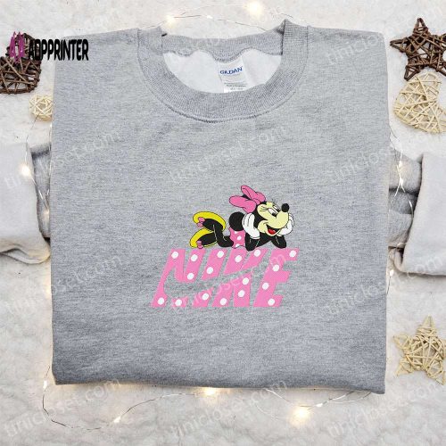 Minnie Mouse Heart x Nike Cartoon Embroidered Sweatshirt: Best Valentine s Day Gift Ideas