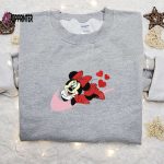 Minnie Mouse x Nike Swoosh Cartoon Hoodie: Best Valentine’s Day Gift Nike Inspired Shirt