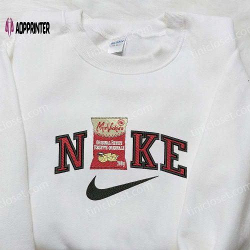 Miss Vickies x Nike: Embroidered Hoodie Favorite Food & Inspired Shirts