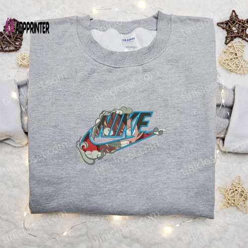 Nike x Trapos Lilo & Stitch Embroidered Hoodie – Adorable Halloween Shirt & Custom Sweatshirt