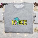 Monsters Corporation x Nike Cartoon Sweatshirt Monsters Inc Embroidered Shirt Nike Inspired