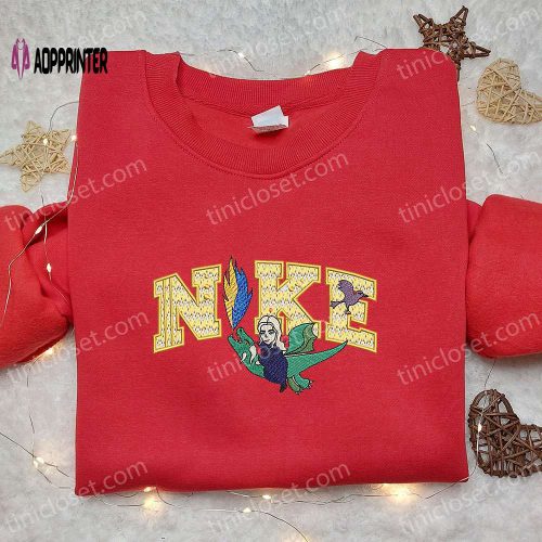 Spider-Man x Nike Movie Embroidered Sweatshirt Marvel Comic & Nike Inspired Shirt