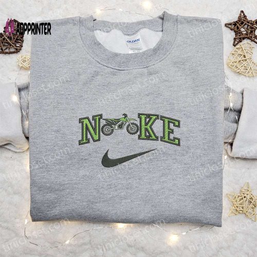 Nike Inspired Morocco Map Embroidered Tshirt – Perfect Family Gift