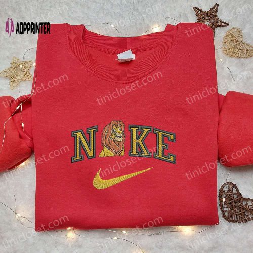 Vintage Nike Embroidered Sweatshirt: Unique Nike Inspired Shirt Perfect Family Gift