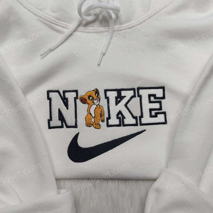 Nala Nike Embroidered Shirt: Lion King & Disney Anniversary Shirts