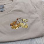 Nala Simba Embroidered Shirt – Lion King & Disney Anniversary Shirts