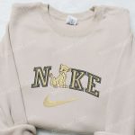 Nala x Nike Cartoon Embroidered Sweatshirt Disney Characters Shirt Custom T-shirt