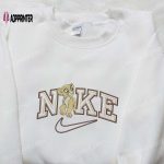 Nala x Nike Cartoon Embroidered Sweatshirt – Disney Characters & Nike Inspired Shirt