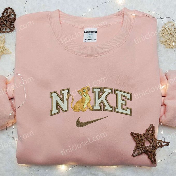 Nala x Nike Embroidered Sweatshirt – The Lion King Disney Shirt Nike Inspired Design